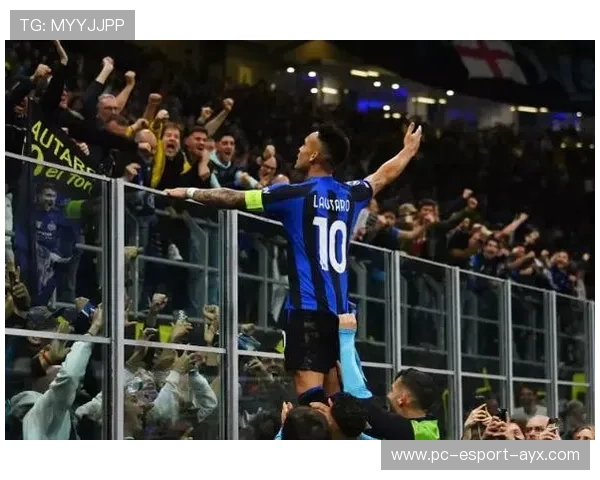 国际米兰反击推进，劳塔罗完成低射